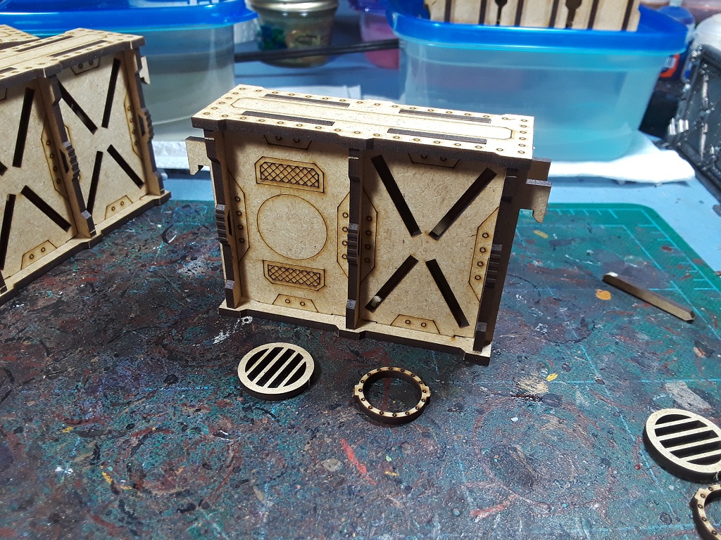 Necromunda Deadbolt's Derelict Corridors build begins Wargaming Hub